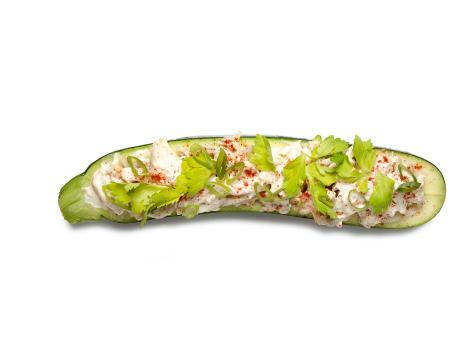 Crab Salad-Stuffed Zucchini