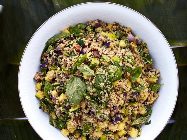 Quinoa Salad with Grilled Zucchini and Habanero Oil Recipe | Marc ...