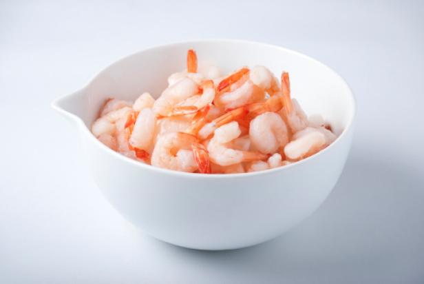 Shrimps in a bowl