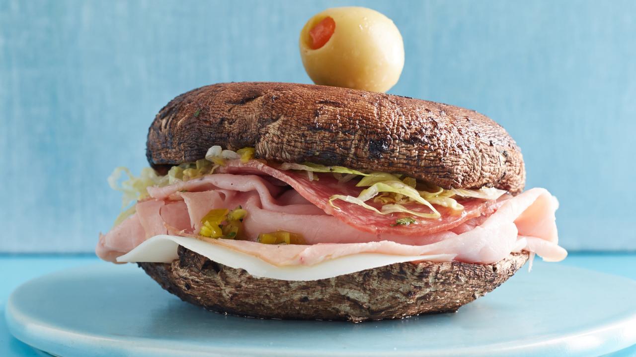 Breadless Italian Sub Sandwich