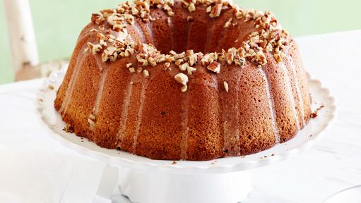 Buttermilk Bundt Cake With Bourbon Glaze - NINNESCAH HOMESTEAD
