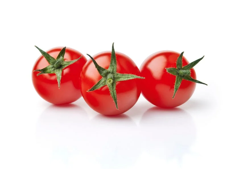 Three Cherry Tomatoes