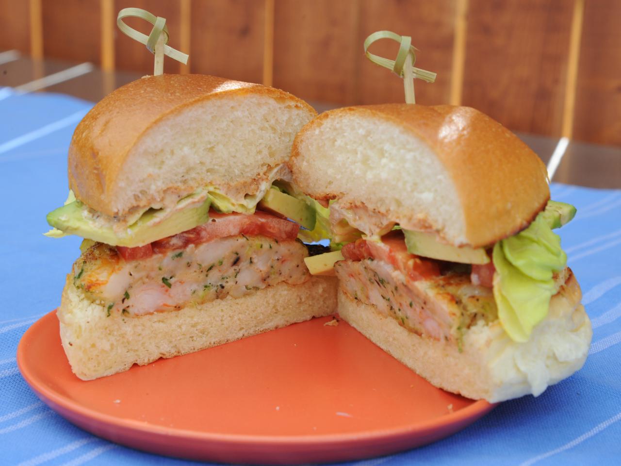 Shrimp Burgers Recipe - Food Fanatic