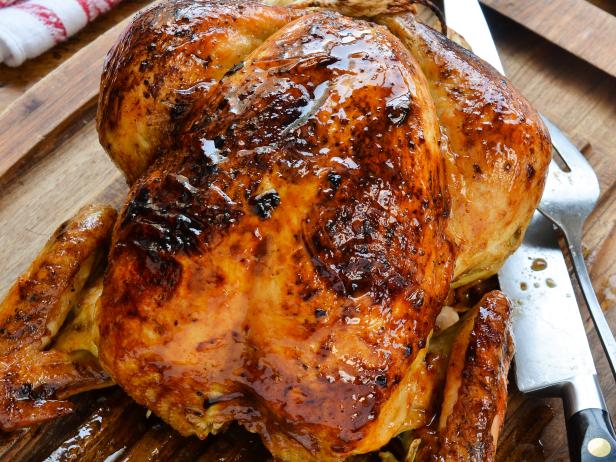 Virginia Willis' Whole Roast Chicken for FoodNetwork.com
