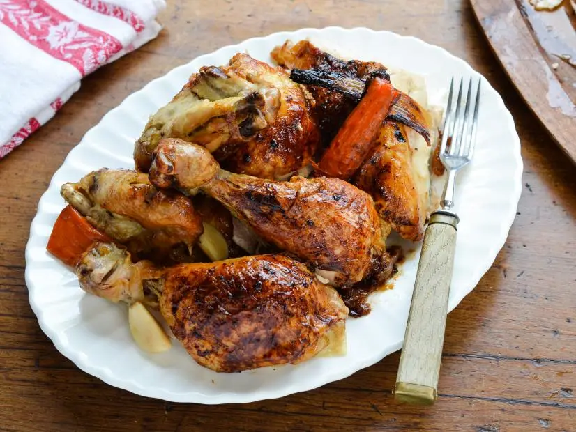 Virginia Willis' Whole Roast Chicken for FoodNetwork.com