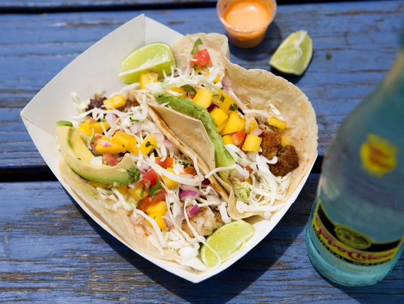 Vera Cruz fish tacos