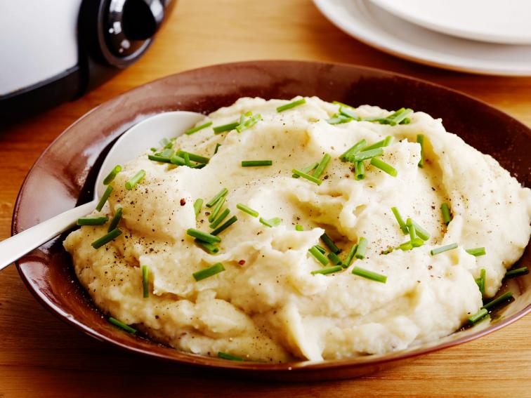 SlowCooker Mashed Potatoes Recipe Food Network Kitchen Food Network