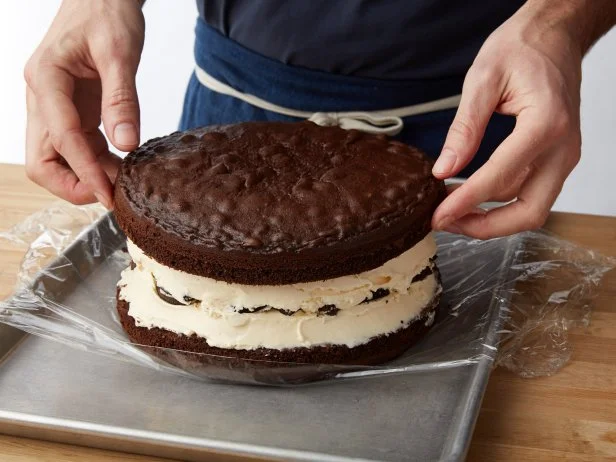 Food Network Kitchen's Homemade Ice Cream Cake How To