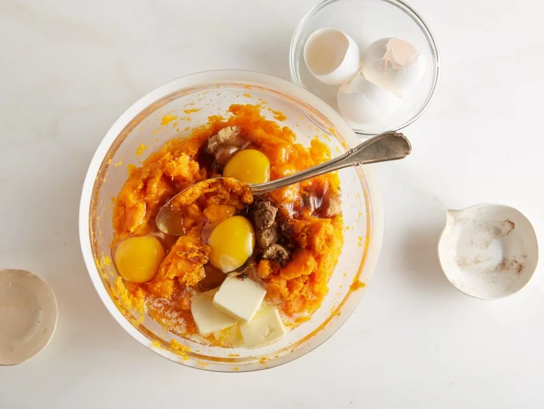 Food Network Kitchen's Sweet Potato Casserole as seen on Food Network