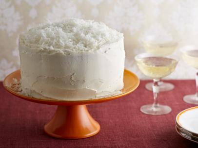 Tyler Florence's White Coconut Cake for Thanksgiving Deserts as seen on Food Network's Dear Food Network