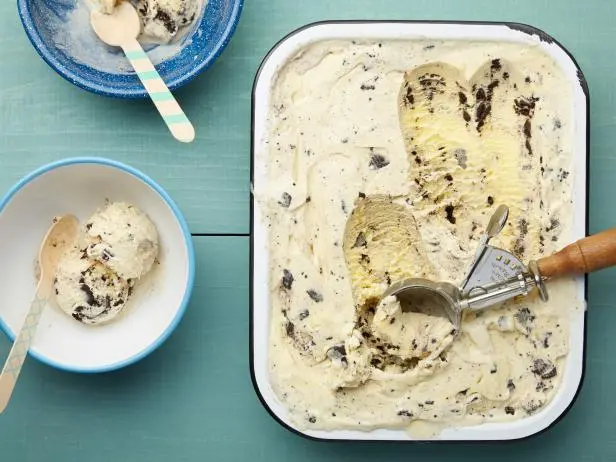 Homemade cookies and cream ice cream sale