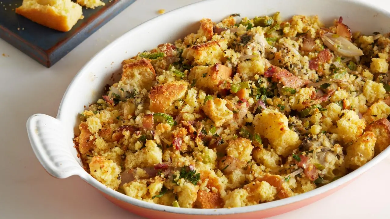 alton brown oyster dressing recipe Oyster Stuffing
