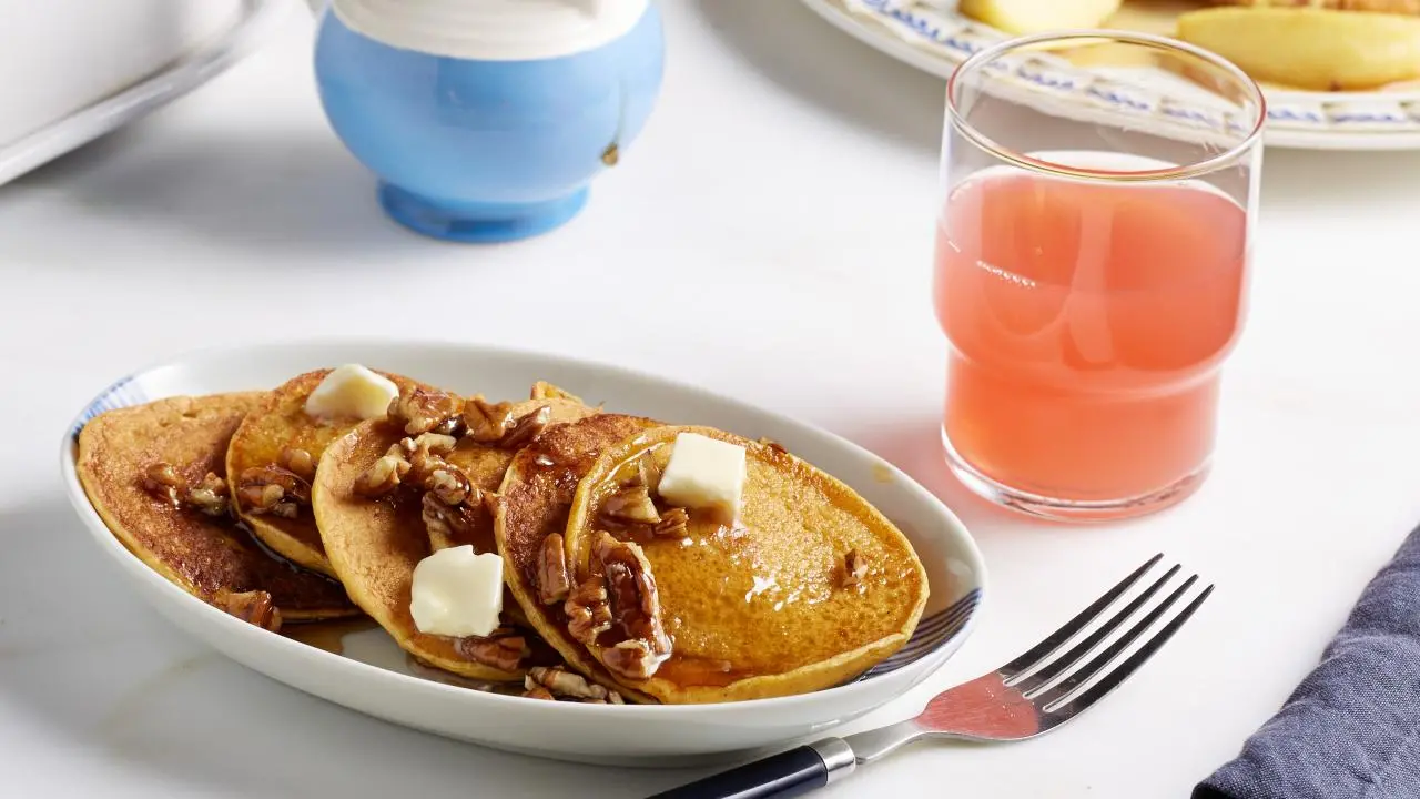 Pumpkin Cinnamon Pancakes