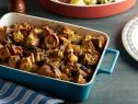 Tyler Florence's Wild Mushroom Bread Pudding as seen on Food Network