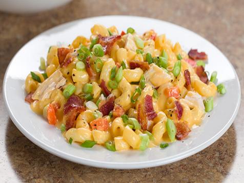 Sunny's Easy Chicken Mac 'n' Cheese with Spicy Ranch Salad