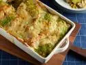 Rachael Ray's Turkey Mushroom and Corn Mexican Casserole for Thanksgiving Before and After as seen on Food Network's Rachael Ray's Week In A Day
