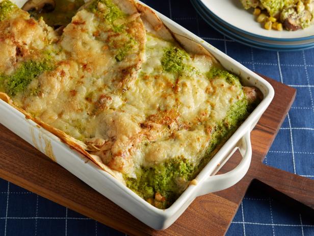 Turkey, Mushroom and Corn Mexican Casserole