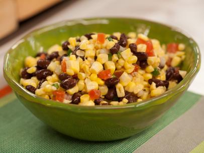 Sunny Anderson's Sunny's Quick Corn and Pico Salad, as seen on Food Network's The Kitchen, Season 2.