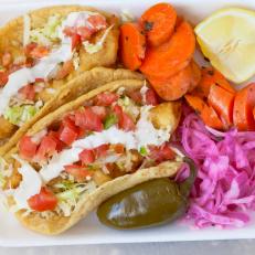 Fish tacos: Photo by Jackie Alpers for the Food Network