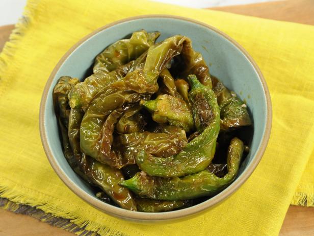 Chiles Toreados: Fried Chiles with Lime-Soy Sauce