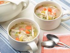 When you're jonesing for from-scratch chicken soup but don't have the time to devote to it, this is the recipe to reach for. Start from a rotisserie carcass, add some fresh vegetables, and use store-bought broth for the freshest and lightest soup you can eat without the help of Grandma.