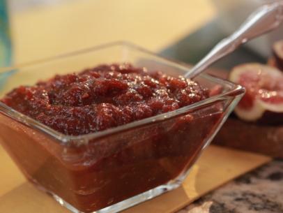 Close up of the Fig Catsup, as seen on Food Network's Southern at Heart, Season 1.