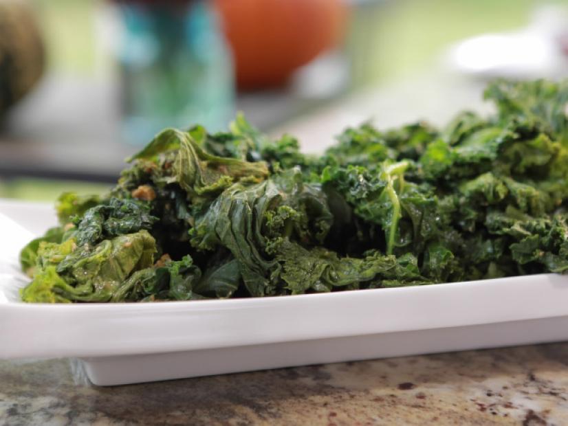 Miso Greens, as seen on Food Network's Southern at Heart, Season 1.