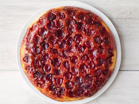 Cherry-Chocolate Upside-Down Cake