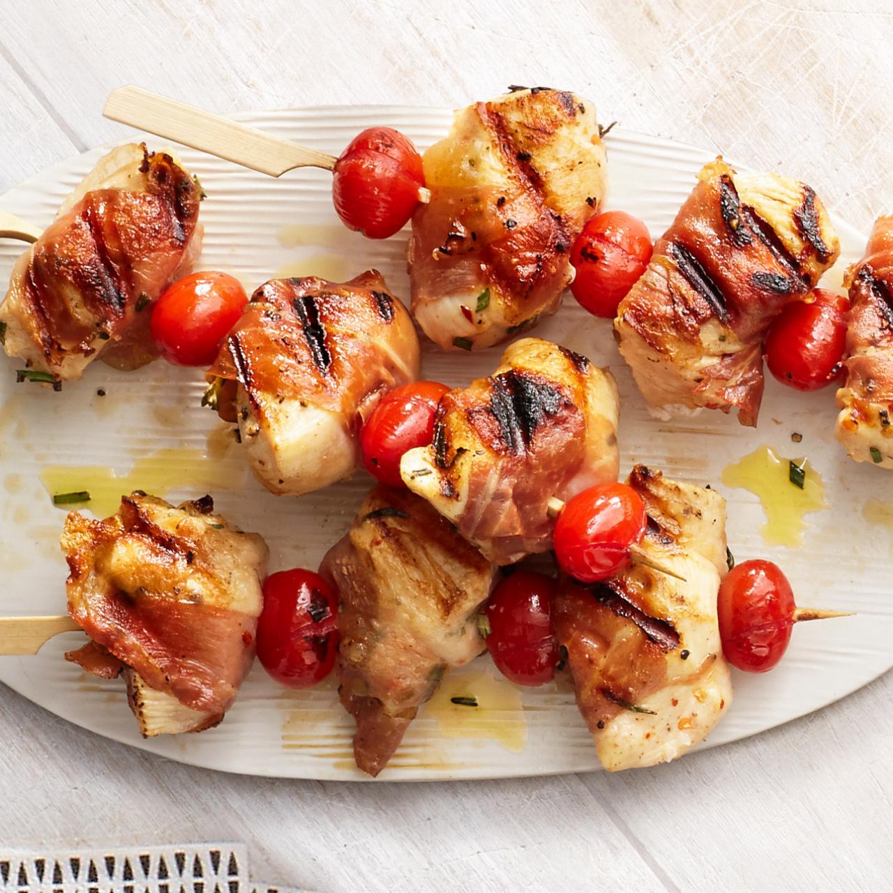 BBQ Chicken Skewers Recipe {Healthy Summer Grilling Recipe}