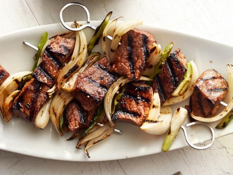 Sweet-and-Spicy Beef Kebabs