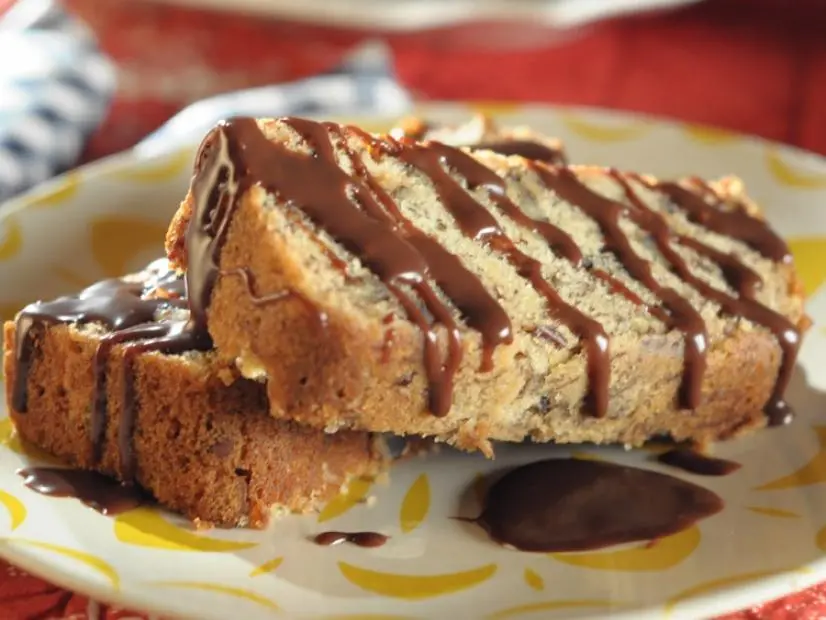 Ashley's famously delicious Banana Bread, as seen on Food Network's Trisha's Southern Kitchen, Season 4.
