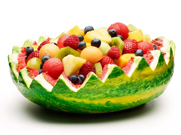 Easter basket mini cakes with glazed fresh fruit on top Stock Photo - Alamy