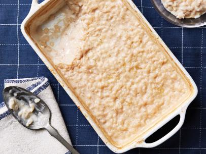 Food NetworkBaked Rice PuddingFrom the Pantry Desserts