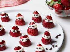Food NetworkGiada De Laurentiis Strawberry SantasChristmas Brunch