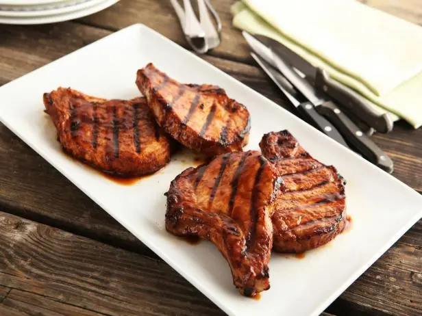 A.1. Sweet Fire Porterhouse Pork Chops