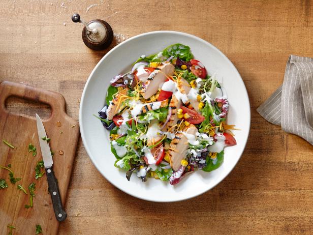 BBQ Chicken and Ranch Salad