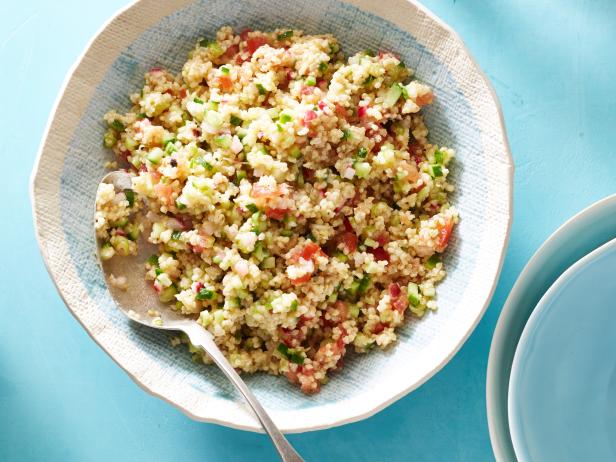 Food Network Kitchen's Toasted Millet Tabbouleh for Whole Grains as seen on Food Network