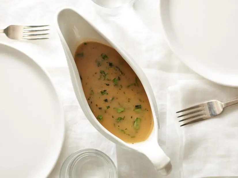 Food Network Kitchen's Vegean Gravy For  Vegan and Vegetarian Thanksgiving as seen on Food Network