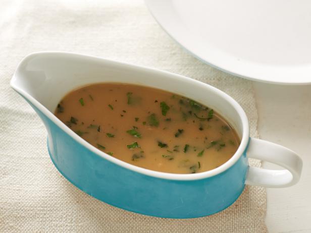 Food Network Kitchen's Vegetarian Gravy For  Vegan and Vegetarian Thanksgiving as seen on Food Network