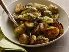 HOW TO ROAST BRUSSEL SPROUTSIna GartenFood Network KitchensBrussel Sprouts, Olive Oil, Salt, Black Pepper