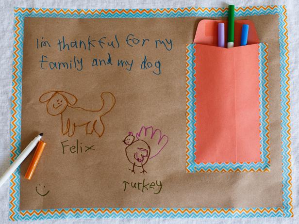 DIY Projects for the Kids' Thanksgiving Table