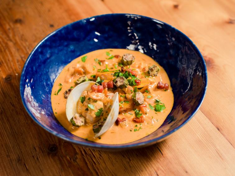 New England Clam Chowder Kissed by Manhattan Recipe Bobby Flay Food