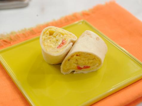 Mini Egg and Cheese Breakfast Burritos