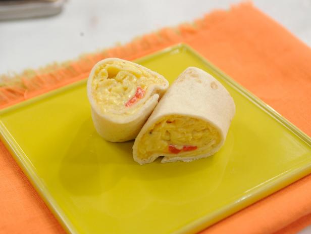 Mini Egg and Cheese Breakfast Burritos image