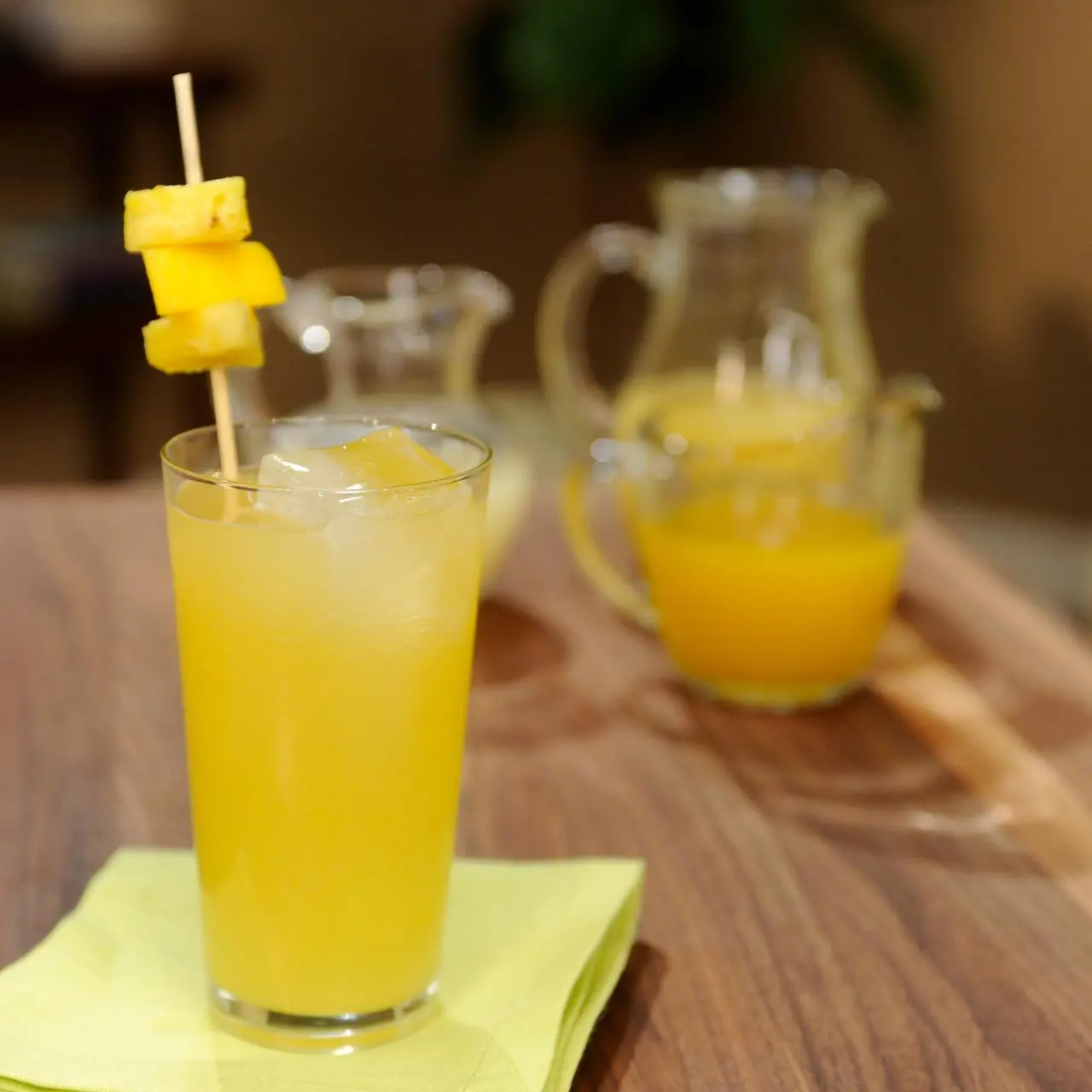Sparkling Tropical Mock-tail