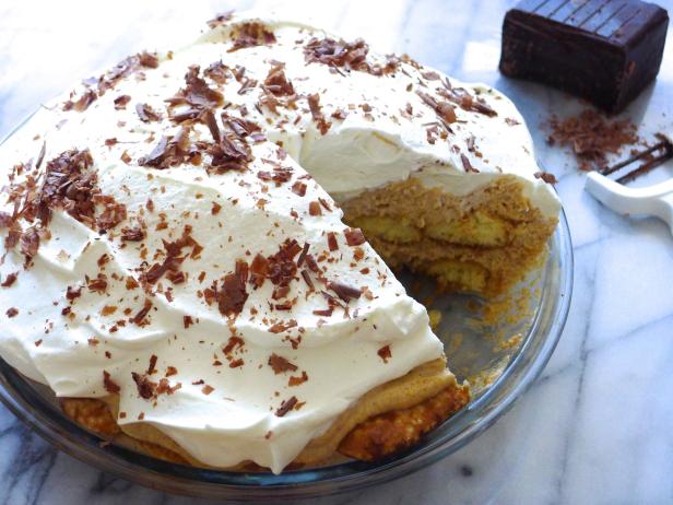 Gluten-Free Pumpkin Spice Tiramisu Pie