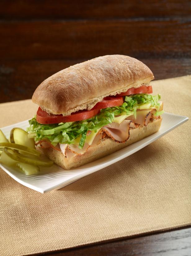 Brigg Hand Verkäufer ciabatta roll sandwich Greifen Sie zu Systematisch ...