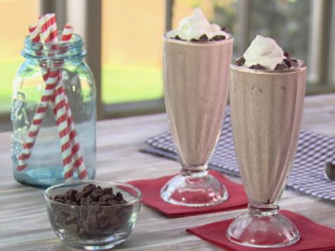 Chocolate Peppermint Milkshake