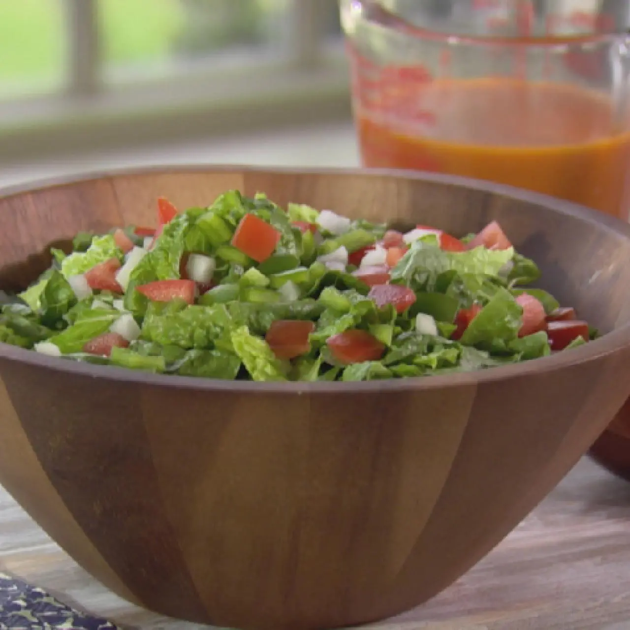 Green Salad with French Dressing