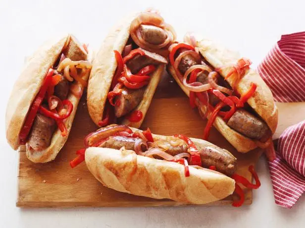 Sausage, Peppers and Onions Recipe | Trisha Yearwood | Food Network
